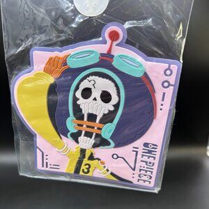 One Piece Brook Rubber Coaster Egg Head Island Arc Outfit Bandai Spirits
